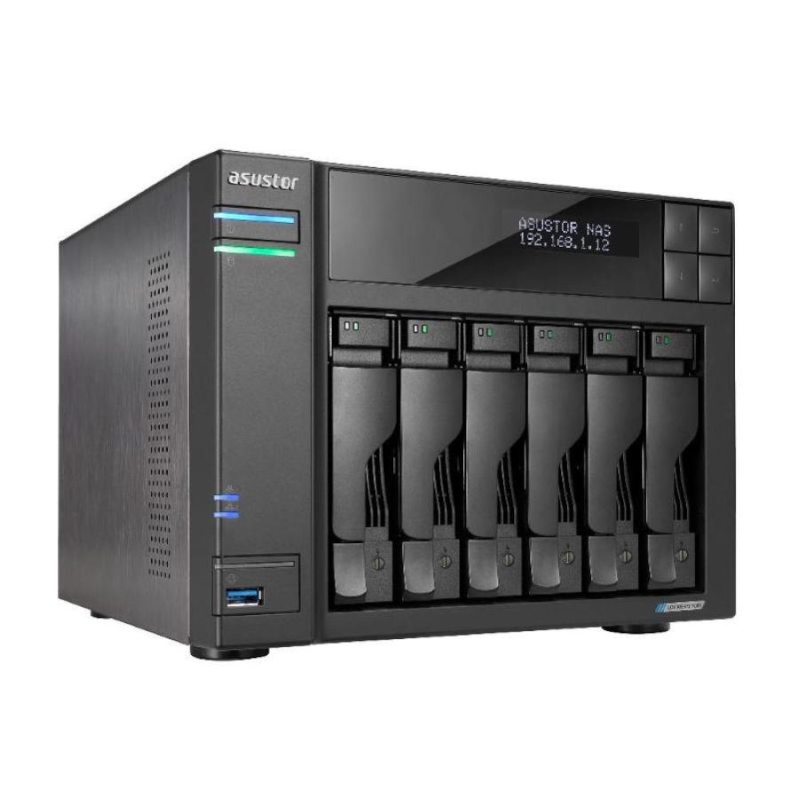 Asustor lockerstor 6 gen2 as6706t nas-server