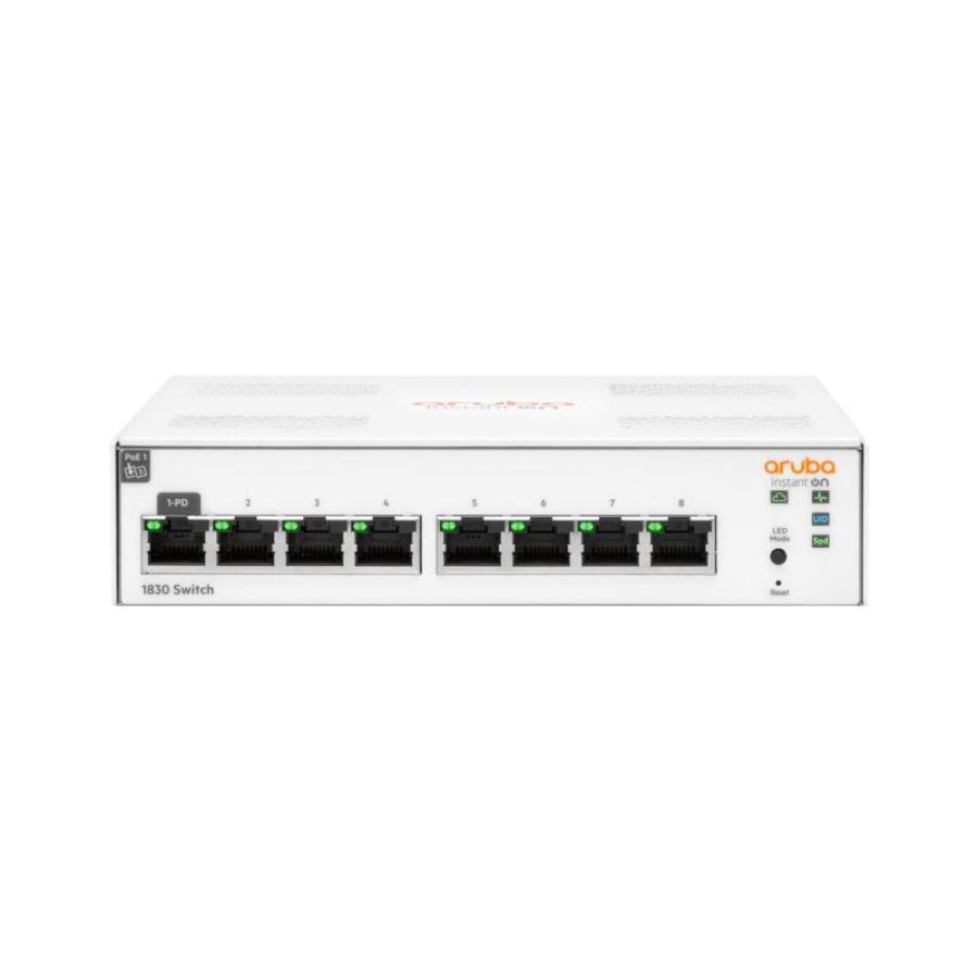 Hp enterprise switch 8p gigabit di cui 4poe aruba