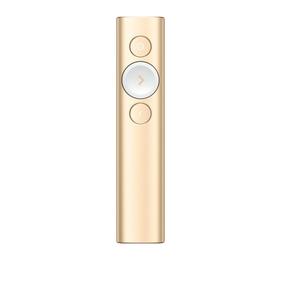 Logitech spotlight puntatore wireless oro