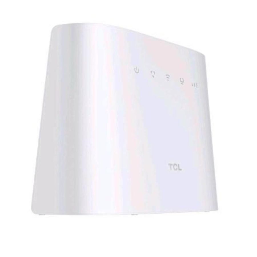 Tcl hh132vm home station modem router hub 4g lte cat 12/13 (600/150mbps) nano sim wi-fi dual band 2.4/5ghz max 64 utenti bianco