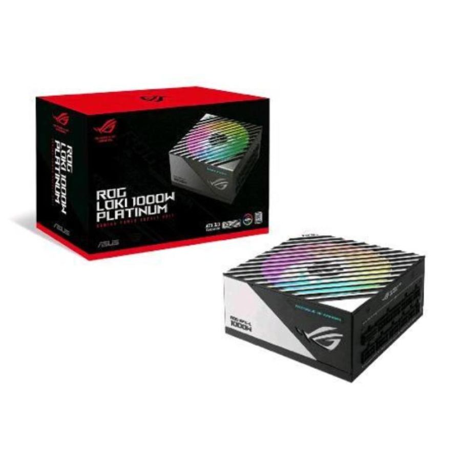 Asus rog loki sfx-l 1000w platinum alimentatore per computer 24-pin atx nero-argento