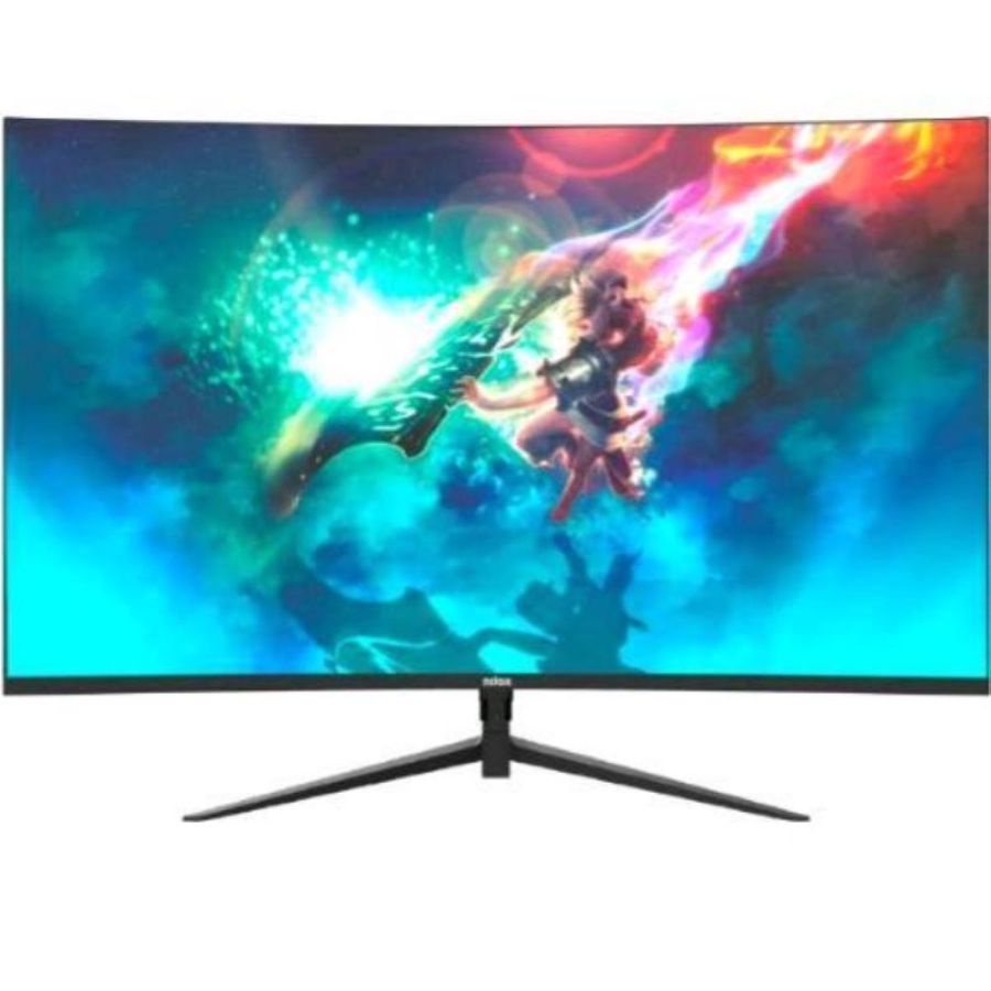 Nilox nxm24crv01 monitor 24 pollici, monitor 144hz e 165hz, schermo pc con luminosita` di 250 cd-m2, connessione hdmi, angolo di visione 178Â°