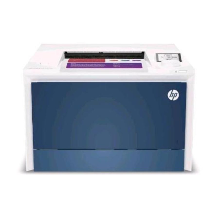 Hp color laserjet pro 4202dn stampante laser a colori a4 fronte retro 600x600 dpi fino a 33 ppm in bianco e nero e a colori bianco blu