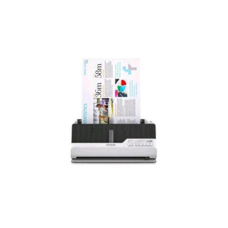 Epson ds-c490 scanner sheetfeeder a4 600x600 dpi readyscan led 40 ppm adf 20 pagine usb bianco nero
