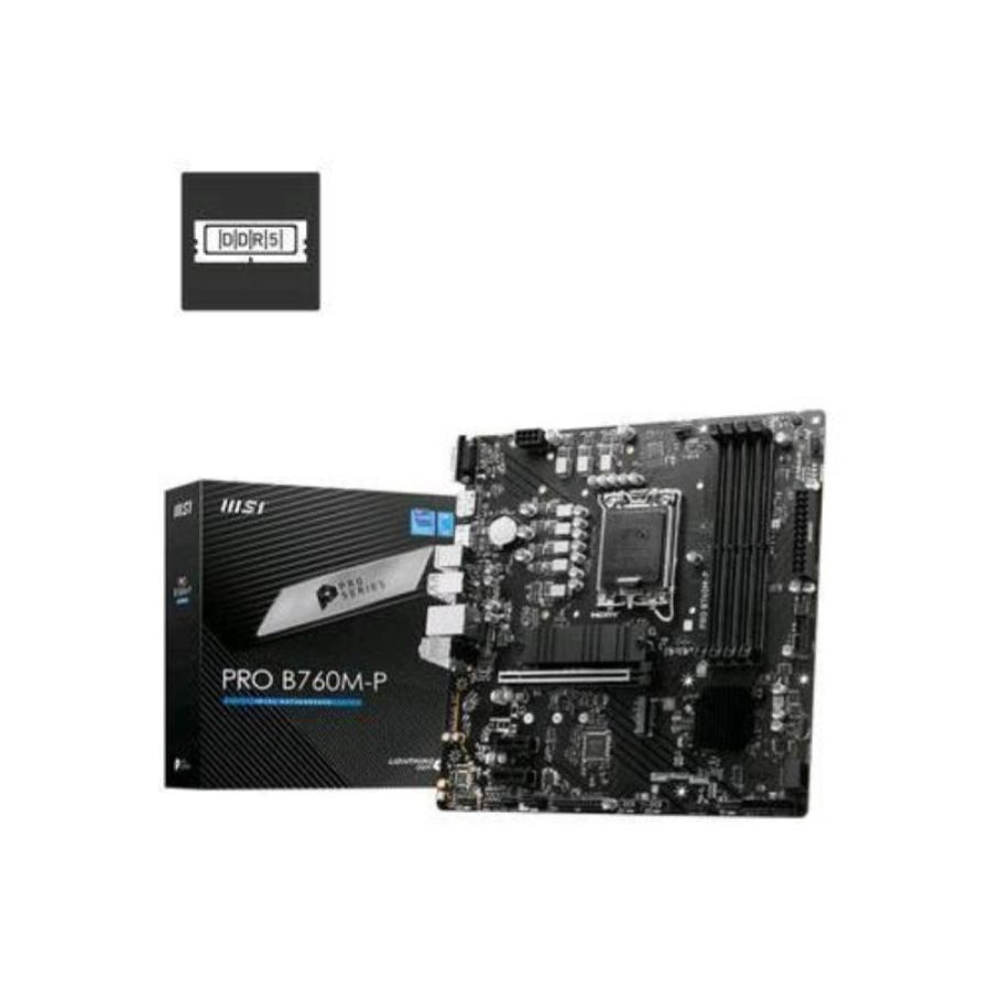 Msi pro b760m-p scheda madre intel b760 lga 1700 micro atx