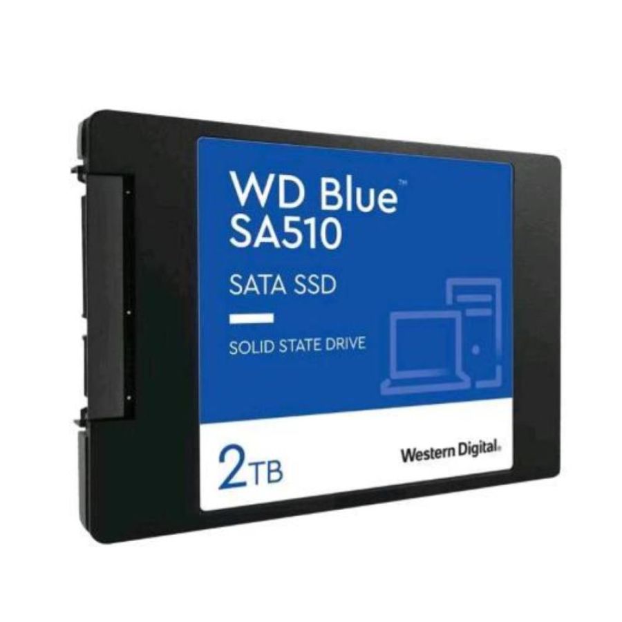 Western digital blue sa510 ssd 2.000gb 2.5 serial ata iii 6gb/s velocita di lettura 560 mb/s velocita di scrittura 520 mb/s