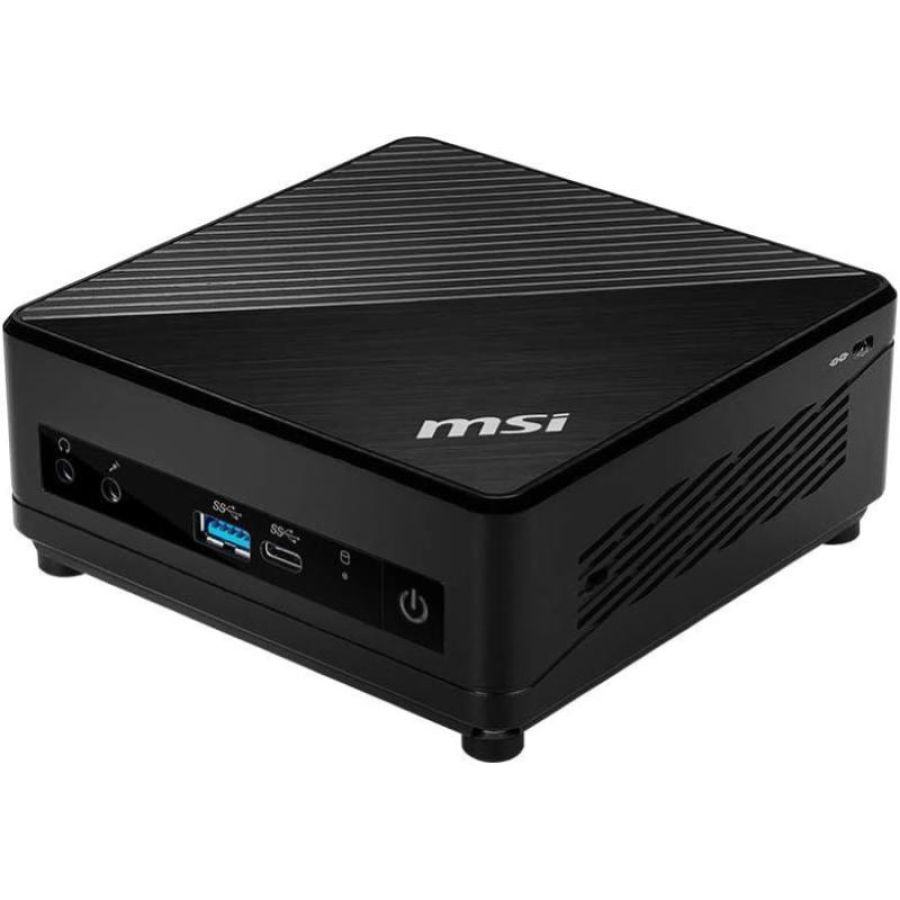 Msi cubi 5 10m-604it mini pc celeron 5205u 1.9ghz ram 4gb-ssd 128gb-win 11 prof black (9s6-b18311-635)