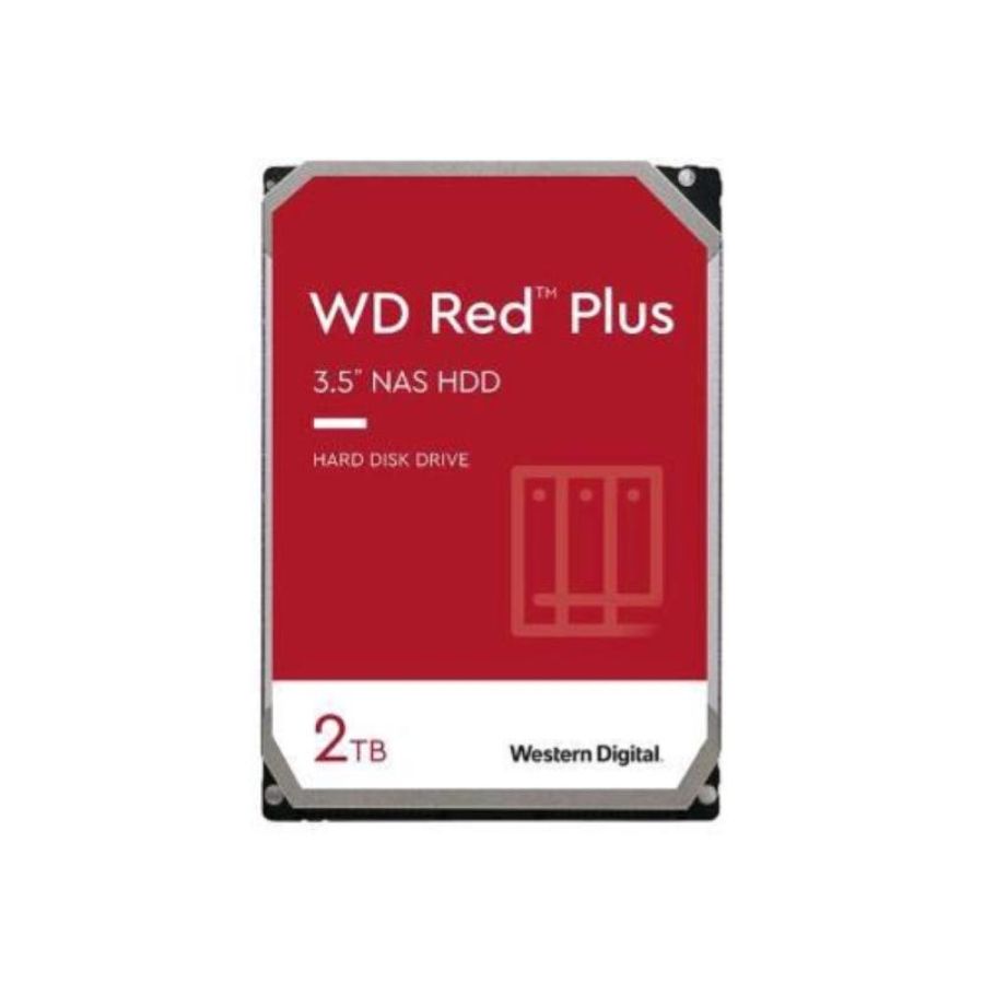 Western digital red plus hdd 2.000gb sata iii 3.5 buffer 64mb 5.400rpm