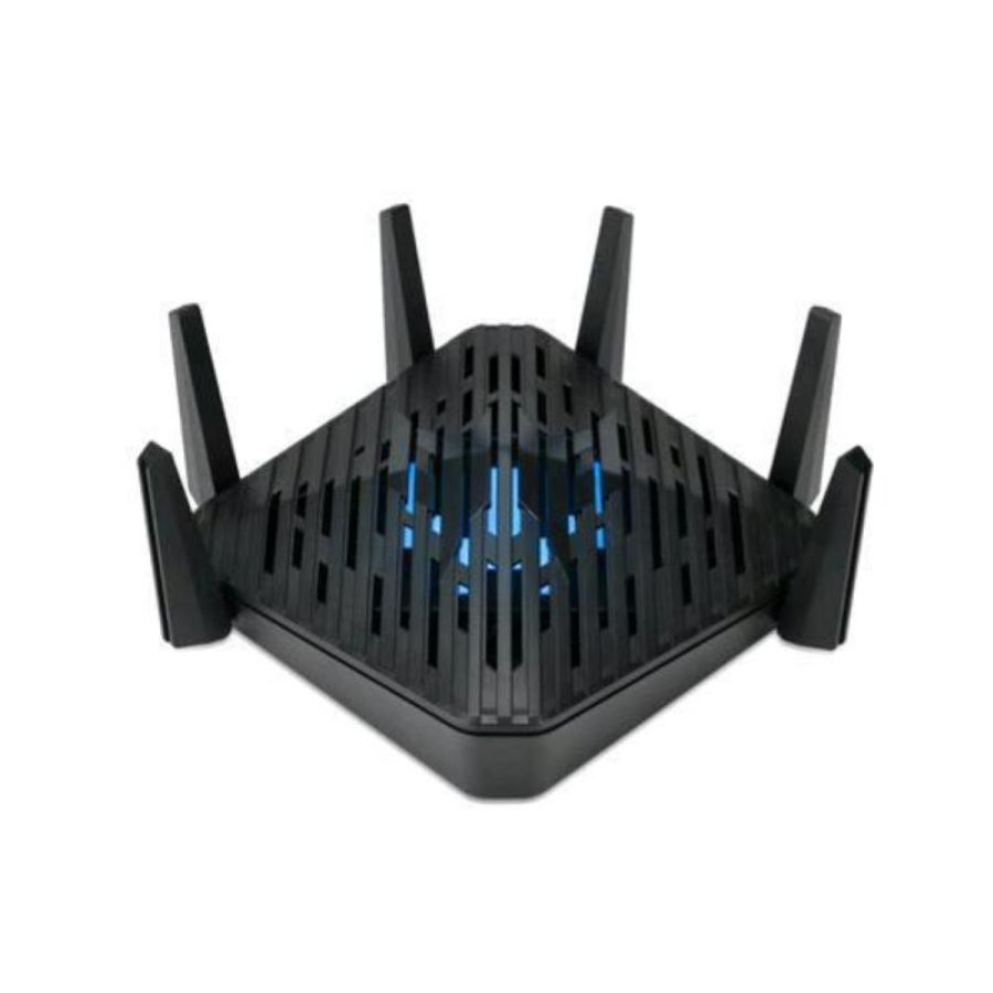 Acer predator connect w6d router wireless tri-band wi-fi 6e 5 porte lan rj-45 gigabit ethernet black
