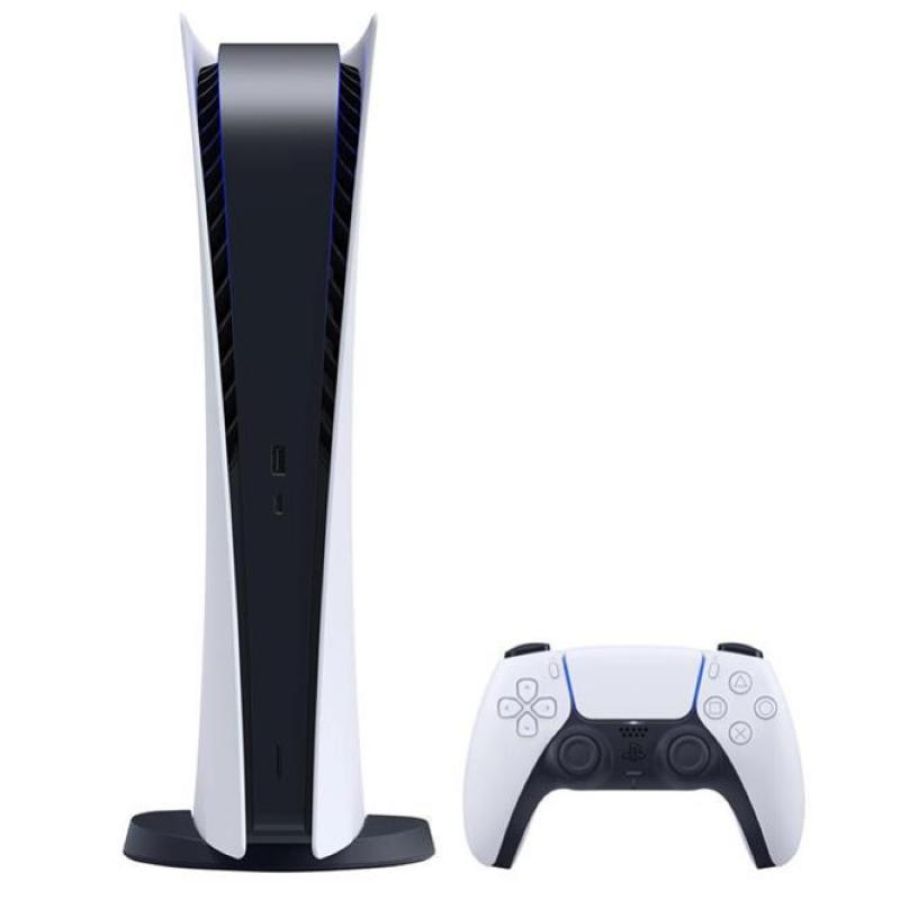Sony ps5 825gb digital edition c chassis wi-fi white