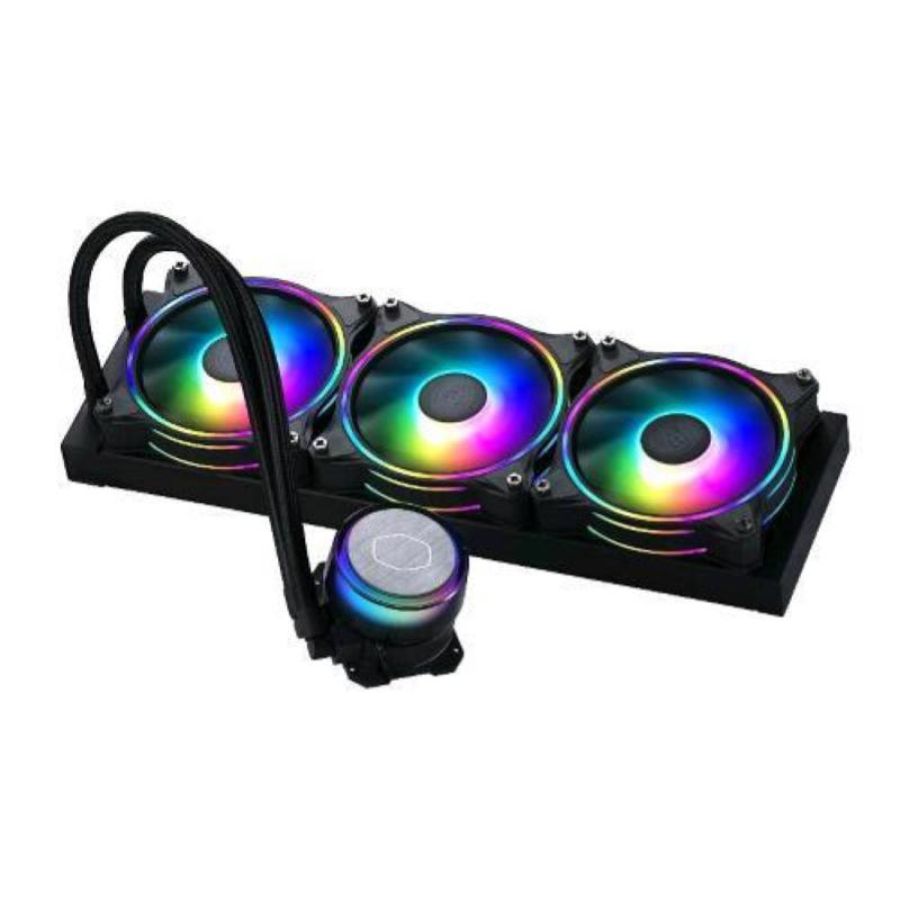 Cooler master masterliquid ml360 illusion dissipatore a liquido argb per cpu intel 1151/1200/2066 amd am3/am4
