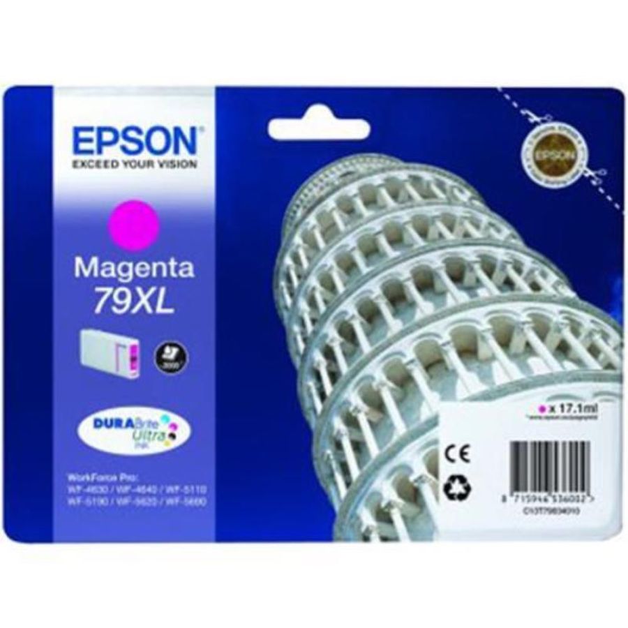 Epson tanica magenta 79xl torre di pisa