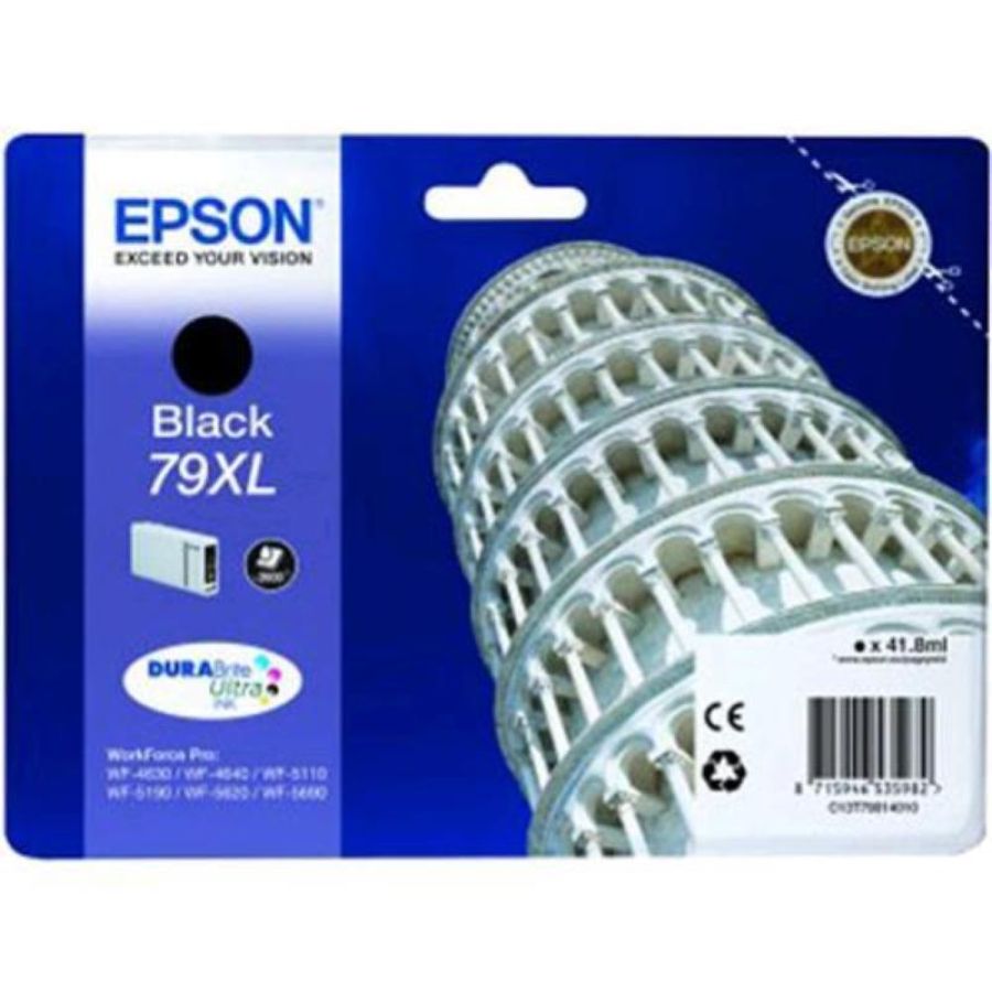 Epson tanica nero 79xl torre di pisa