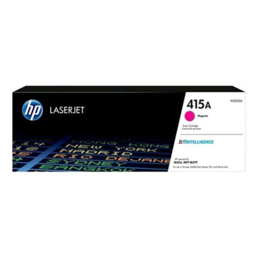 Hp 415a toner magenta 2.100 pagine color laserjet pro m454, mfp m479