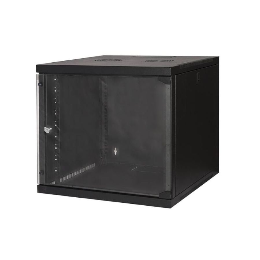 Link lk1909u66n armadio rack 19 9 unita da muro colore nero