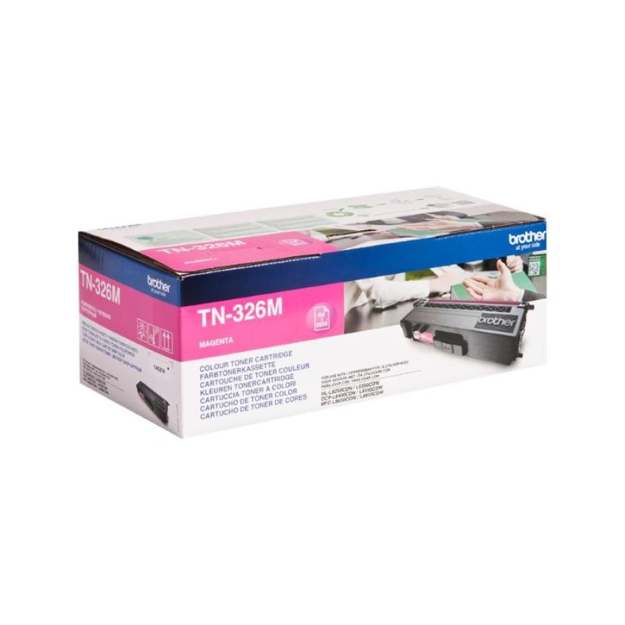 Brother tn-326m toner magenta per hl-l8350cdw garanzia italia (tn-326m)