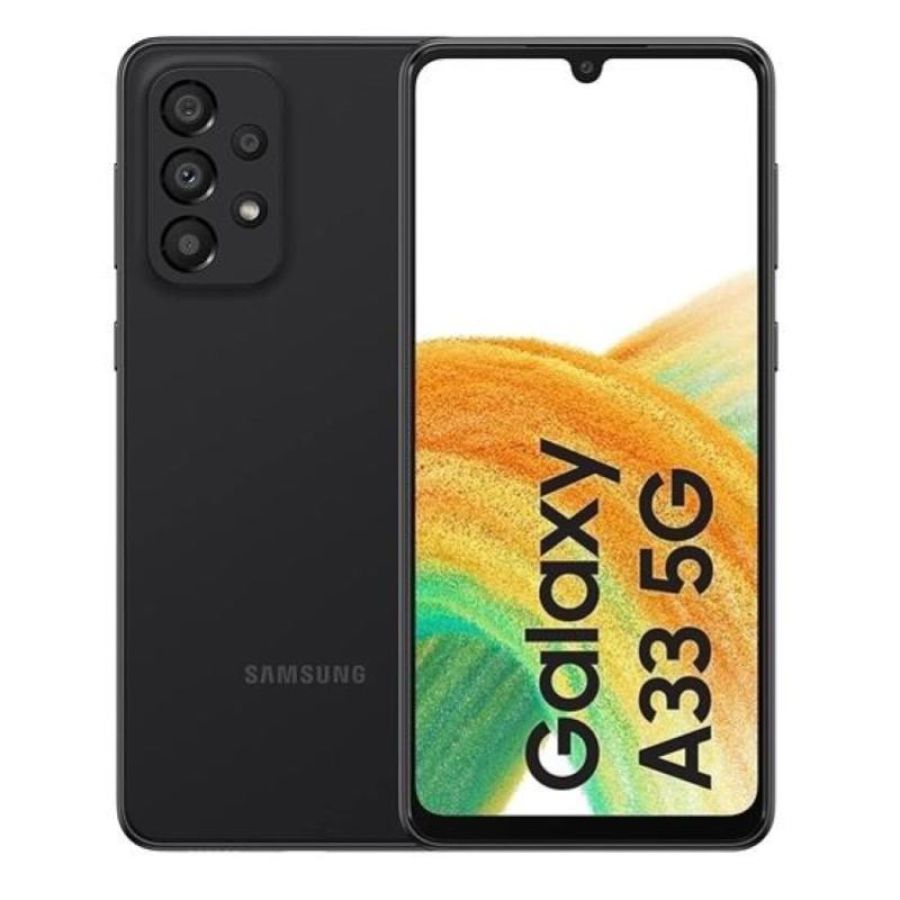 Samsung a336 galaxy a33 5g dual sim 6.4 octa core 128gb ram 6gb 5g enterprise edition italia awesome black