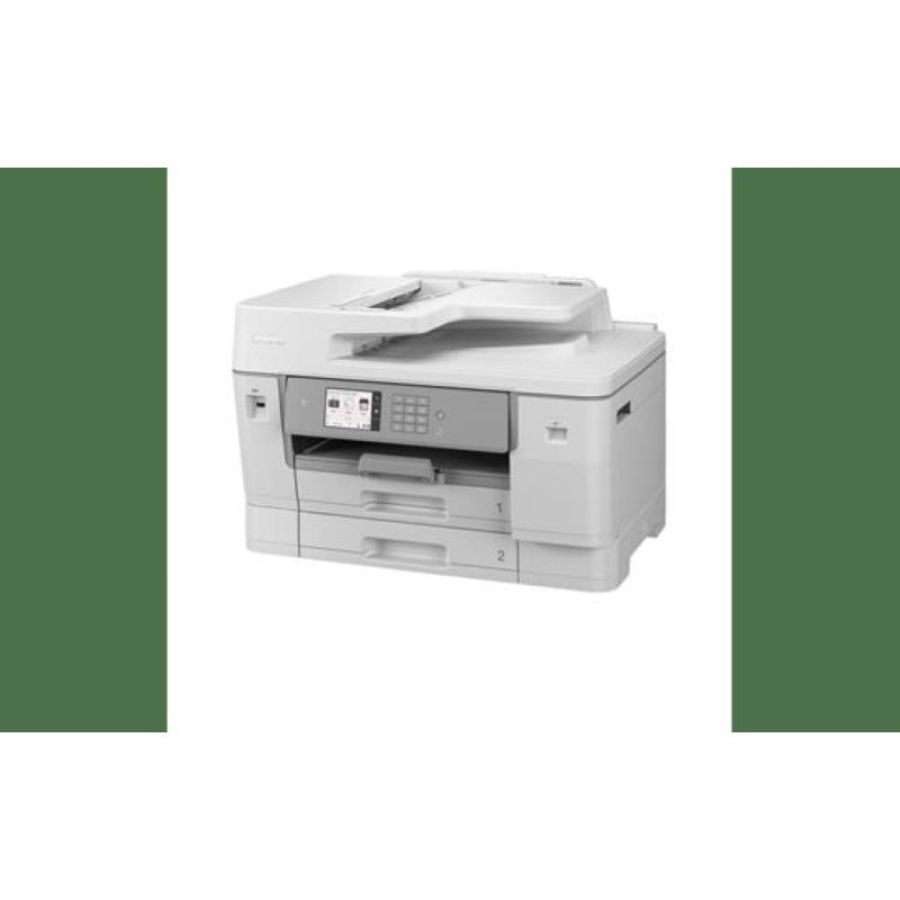 Brother stampante inkjet multifunzione mfc-j6955dw risoluzione 1200x4800 dpi a3 wi-fi bianca