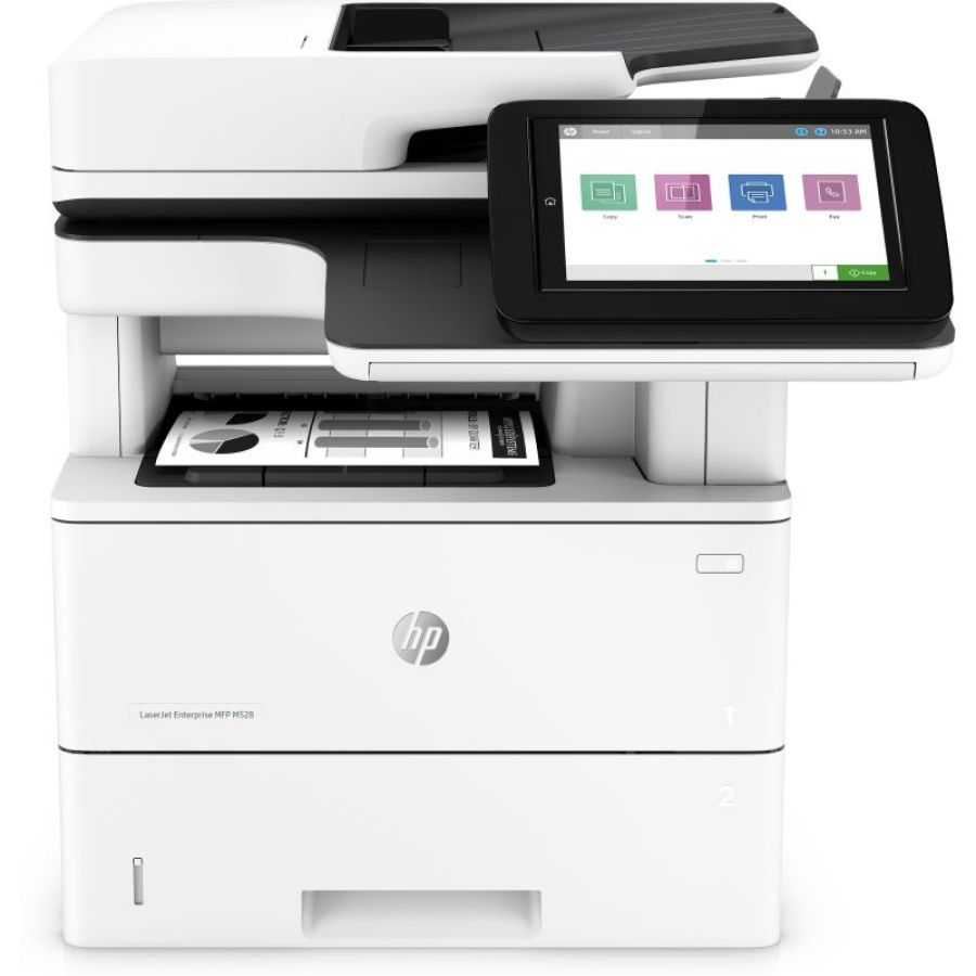 Hp laserjetj enterprise m528dn stampante multifunzione b/n a4 usb gigabit lan 43 ppm