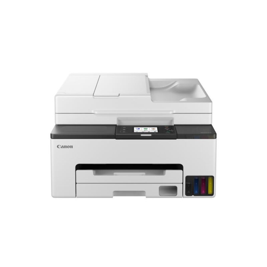 Canon maxify gx2050 stampante multifunzione ink jet a colori ricaricabile a4 wi-fi scanner piano duplex adf fax 33.6 kbps usb lan 15ppm