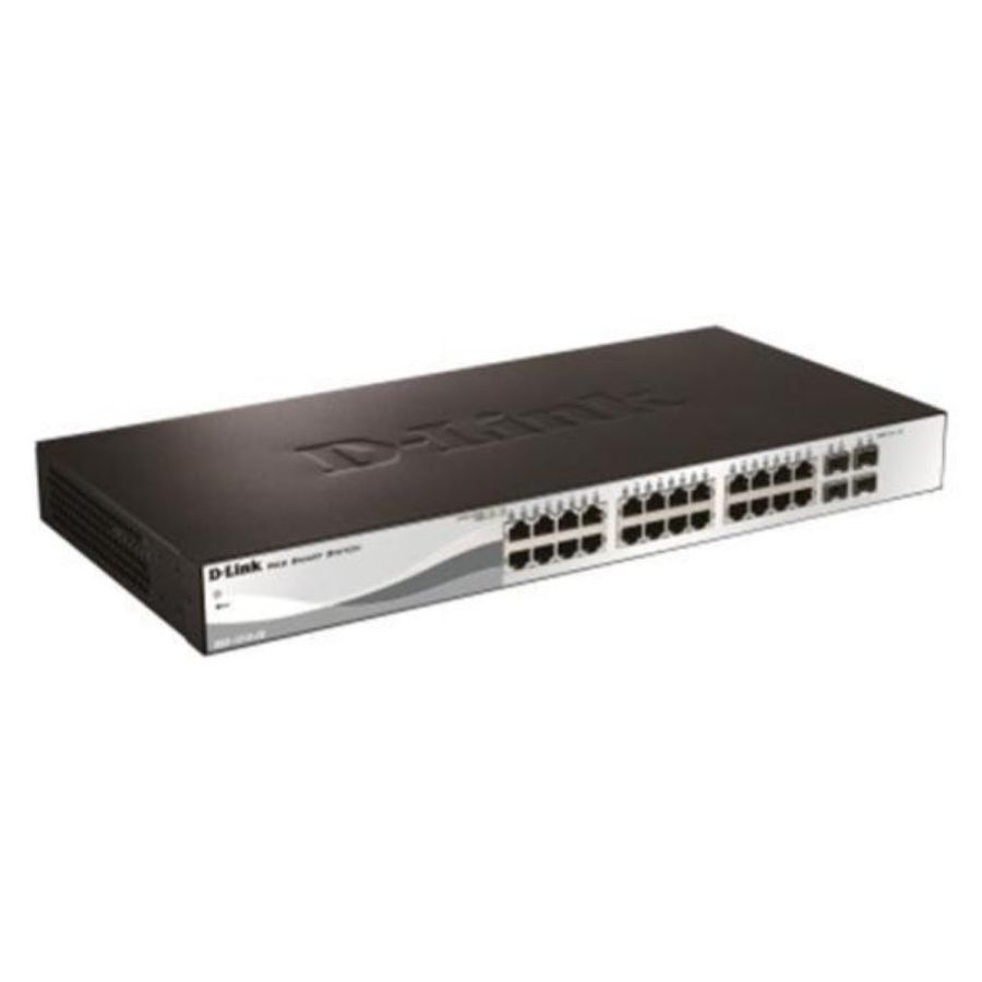 D-link dgs-1210-28 switch 24 porte gigabit + 4 porte sfp smart+
