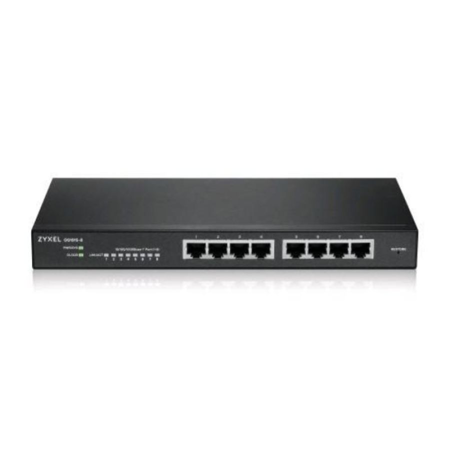 Zyxel gs1915-8 switch gestito l2 gigabit ethernet 10-100-1000 nero