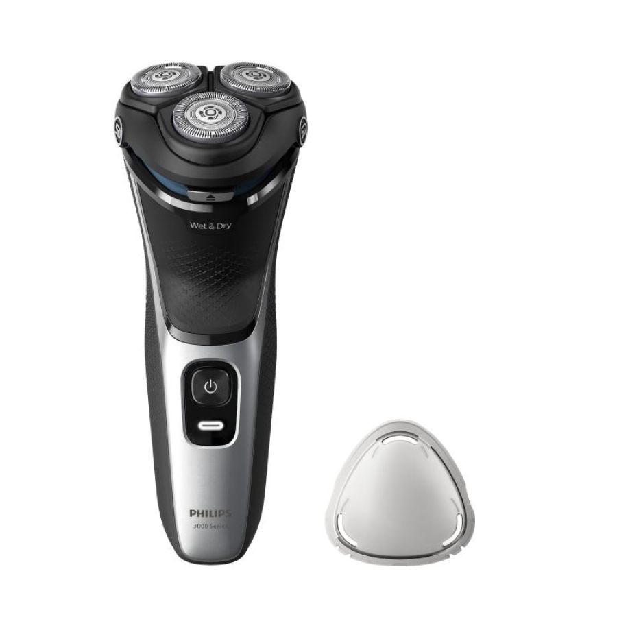 Philips s3143/00 rasoio elettrico ricaricabile wet & dry nero argento