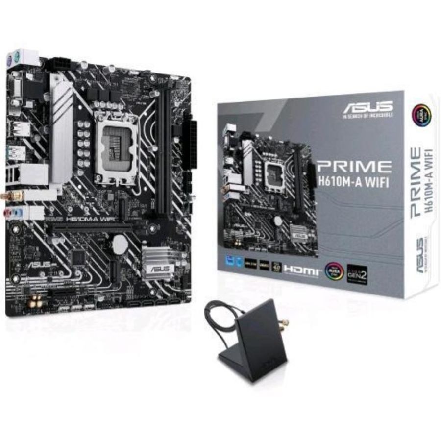 Asus prime h610m-a wifi intel h610 lga 1700 micro atx