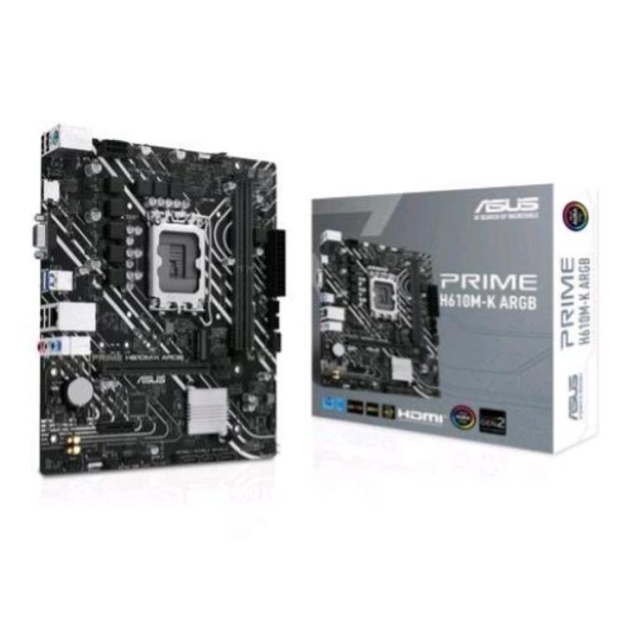 Asus prime h610m-k argb intel h610 lga 1700 micro atx