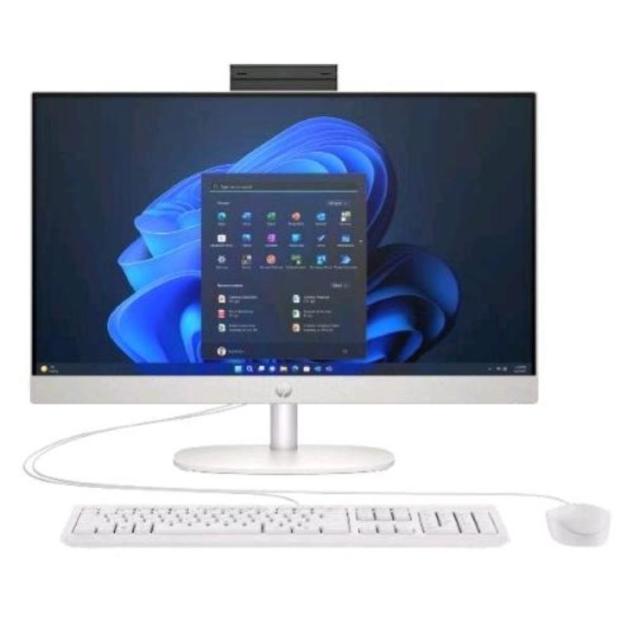 Hp 240 g10 all in one 23.8 i3-n300 3.8ghz ram 8gb-ssd 256gb m.2 nvme-wi-fi 6-win 11 home white 3 anni di garanzia (884q0ea#abz)