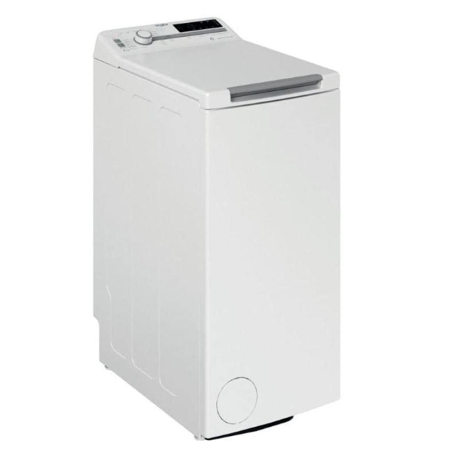 Whirlpool tdlr 7231bs it lavatrice caricamento dall`alto 7kg 1151 giri-min bianco