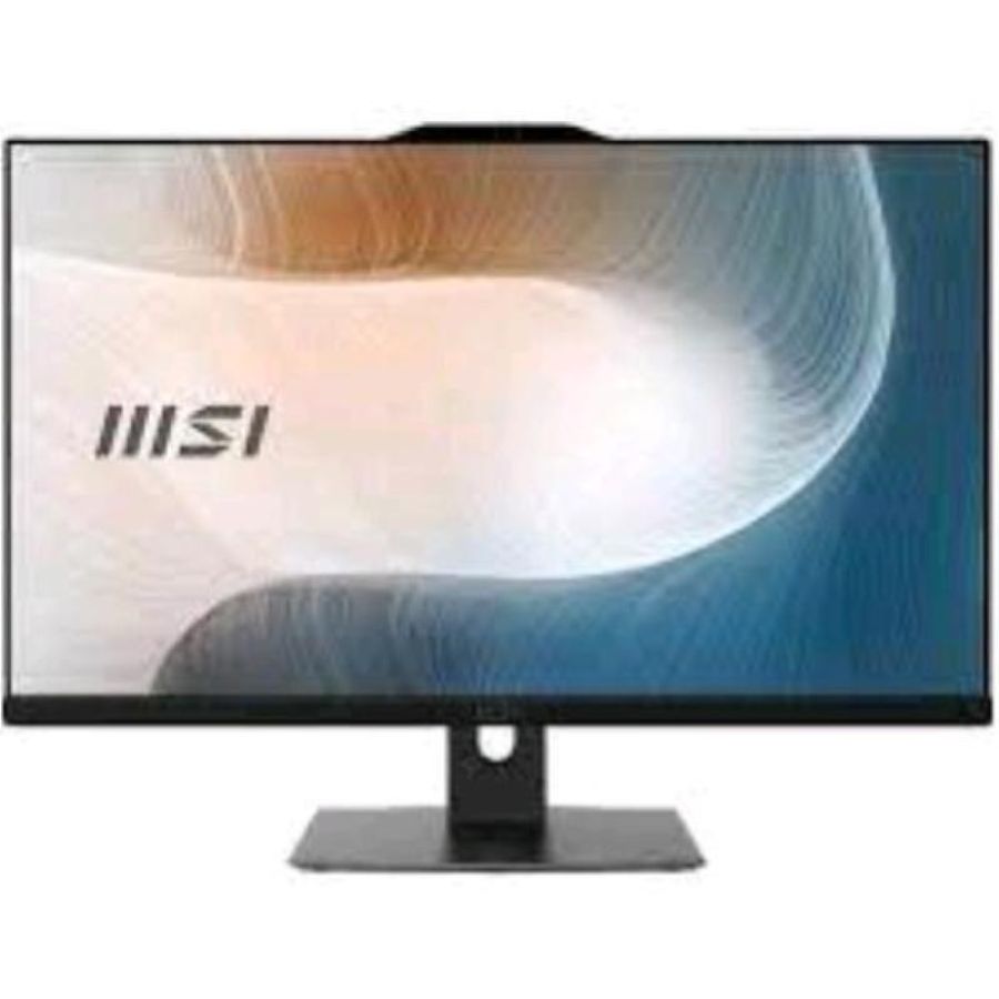 Msi modern am242 12m-631it all in one 23.8 pentium 8505 1.2ghz ram 4gb-ssd 128gb-wi-fi 6-win 11 prof black (00-ae0711-631)