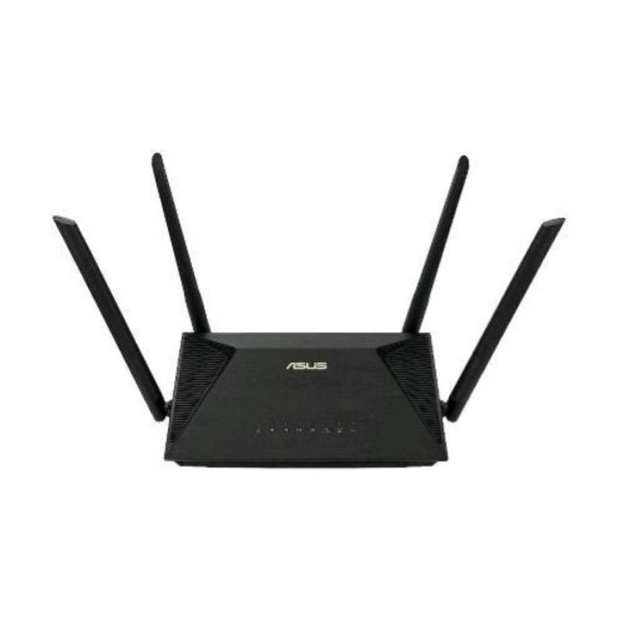 Asus rt-ax1800u router wireless wi-di 6 gigabit ethernet dual-band 1201 mbit/s protezione internet integrata con aggiornamenti illimitati 10/100/1000 mbit/s nero