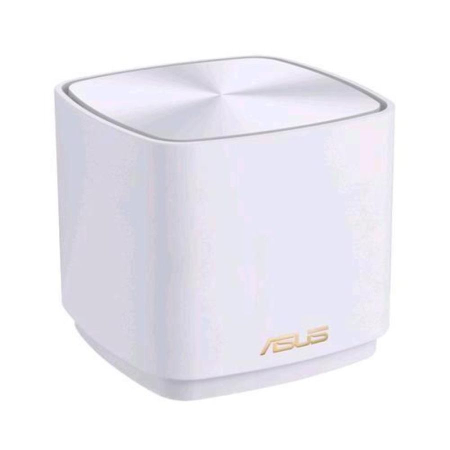 Asus zenwifi xd4 plus (w-1-pk) router mesh da interno dual-band wi-fi 6 ip statico 1 pz. white