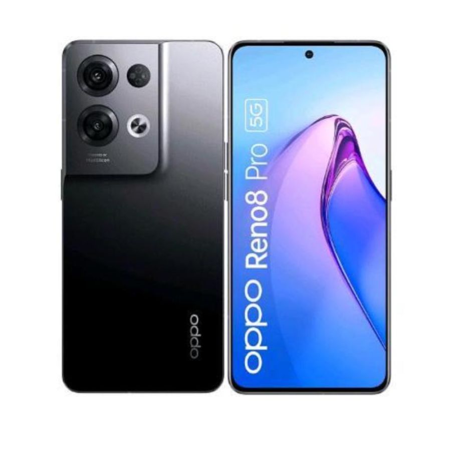 Oppo reno 8 pro 5g dual sim 6.7 octa core 256gb ram 8gb 5g italia glazed black