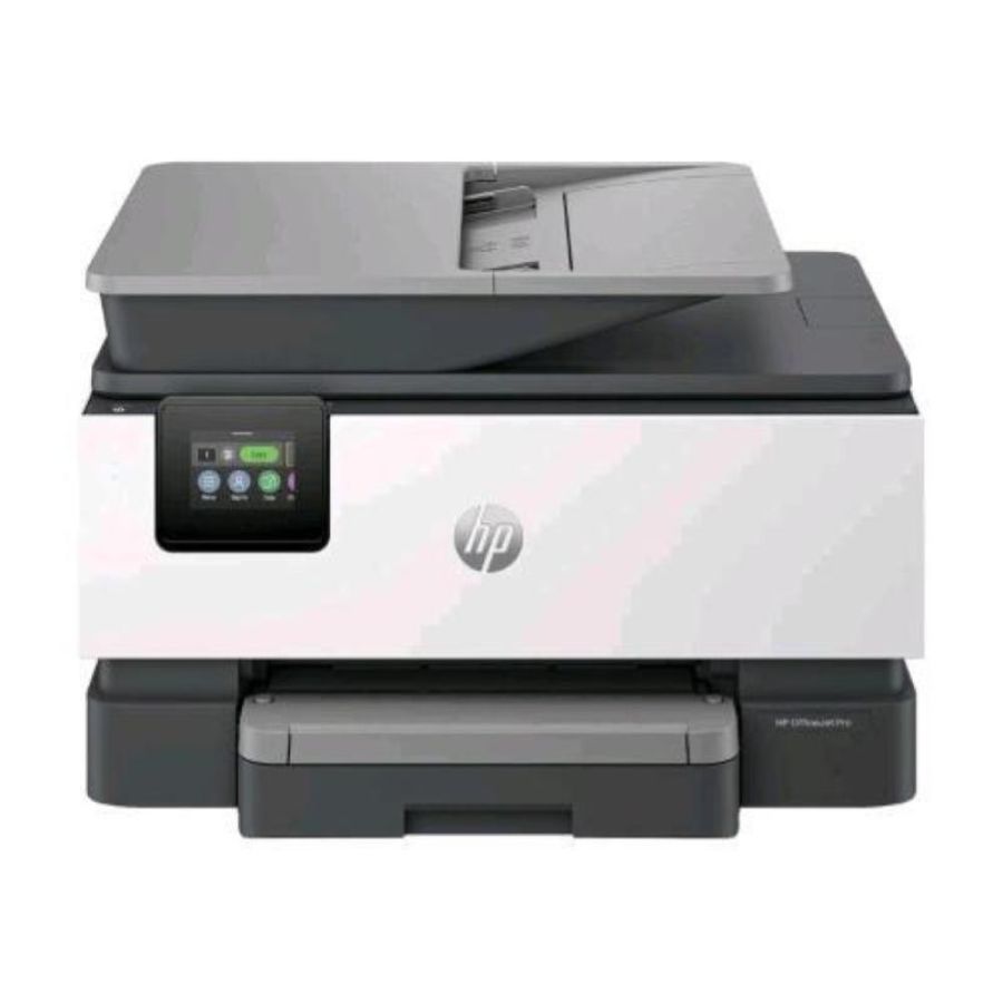 Hp officejet pro 9120b stampante multifunzione ink jet a colori a4 wi-fi cassetto carta 250 fogli stampa fronte retro scansione fronte retro fax 33,6 kbit/s usb lan 20ppm