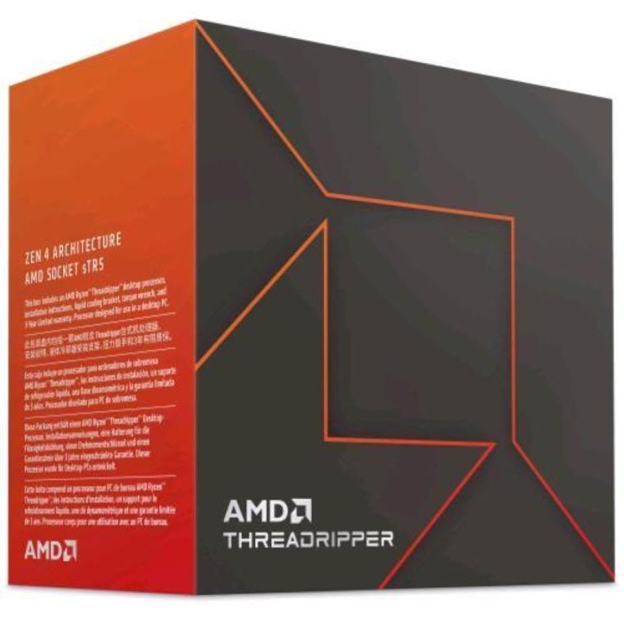 Amd ryzen threadripper 7960x processore 24 core 4.2ghz cache 128mb str5 box