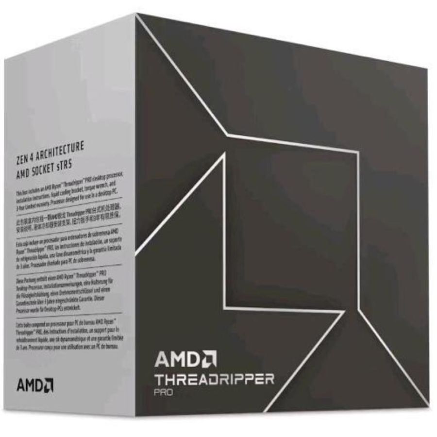 Amd ryzen threadripper pro 7995wx processore 96 core 2.5ghz cache 384mb str5 box