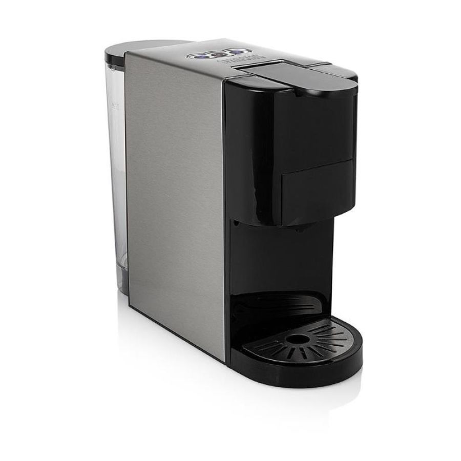Princess 249451 macchina da caffe` multi capsule compatibile con caffe` macinato capsule nespresso a modo mio dolce gusto e cialde ese