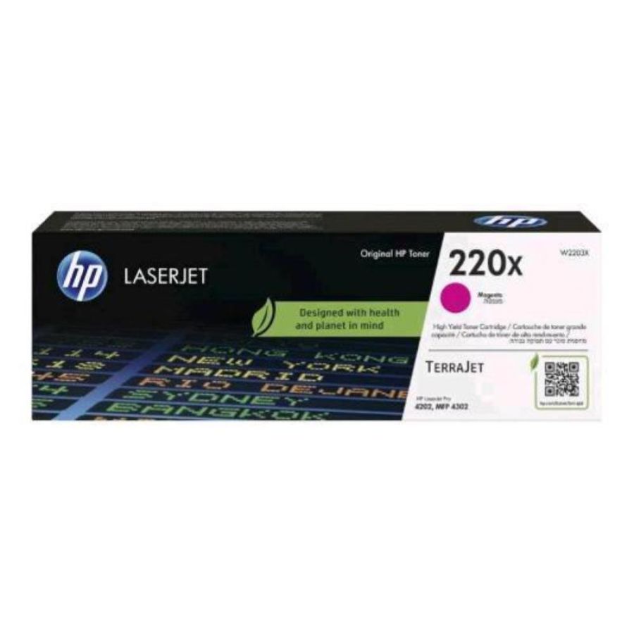 Hp cartuccia toner originale magenta laserjet 220x