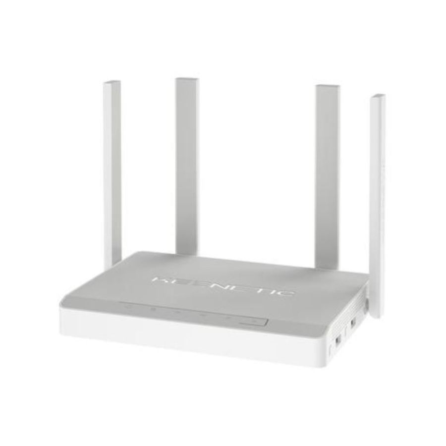 Keenetic hero kn-1011 router 4 porte 1gbps 1 porta combo rj45-sfp 1gbps wi-fi 6 ax1800 mesh vpn parental control