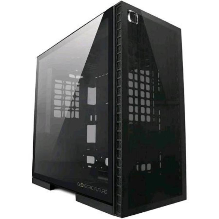 Geometric future m6 cezanne case mid tower vetro temperato mini itx/matx/atx/e-atx nero