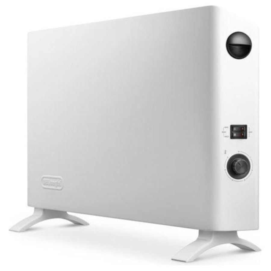 De longhi hsx2320f slim style convettore elettrico, bianco