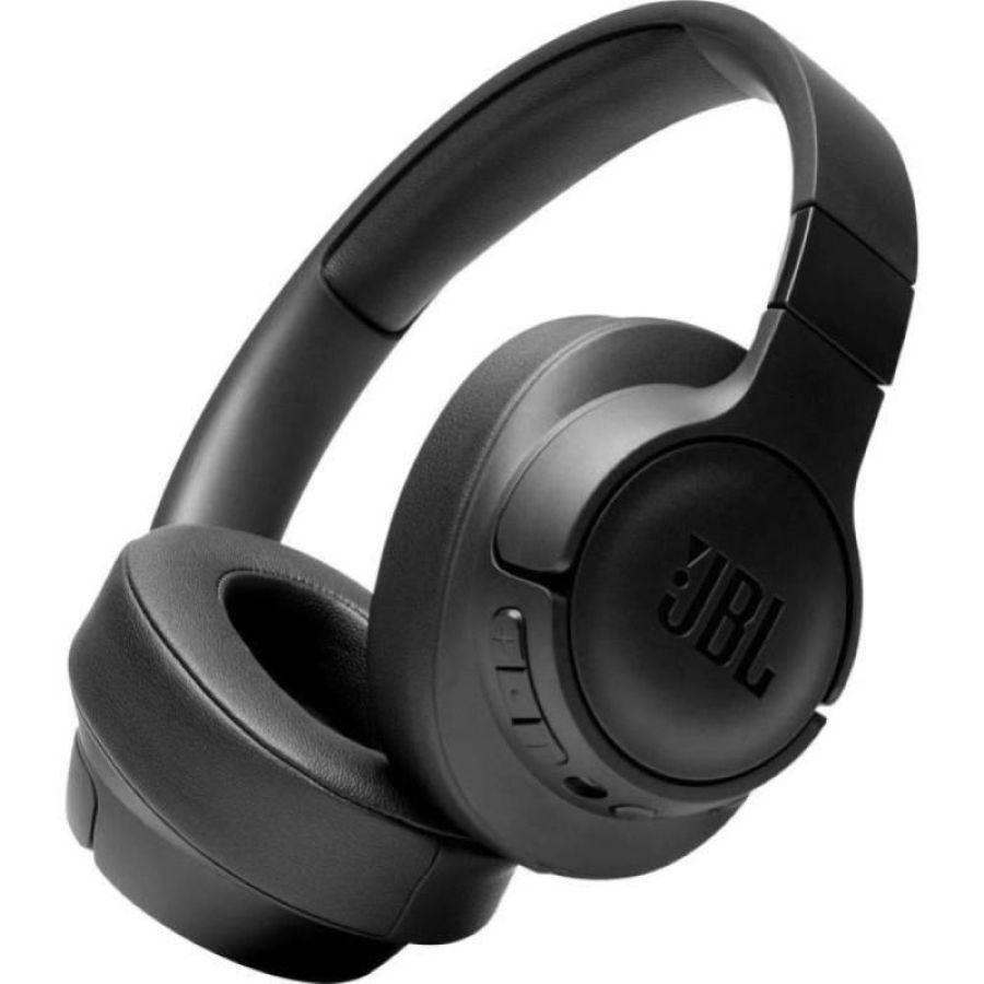 Jbl tune 760nc cuffie over-ear wireless bluetooth con cancellazione attiva del rumore jbl pure bass pieghevole nero