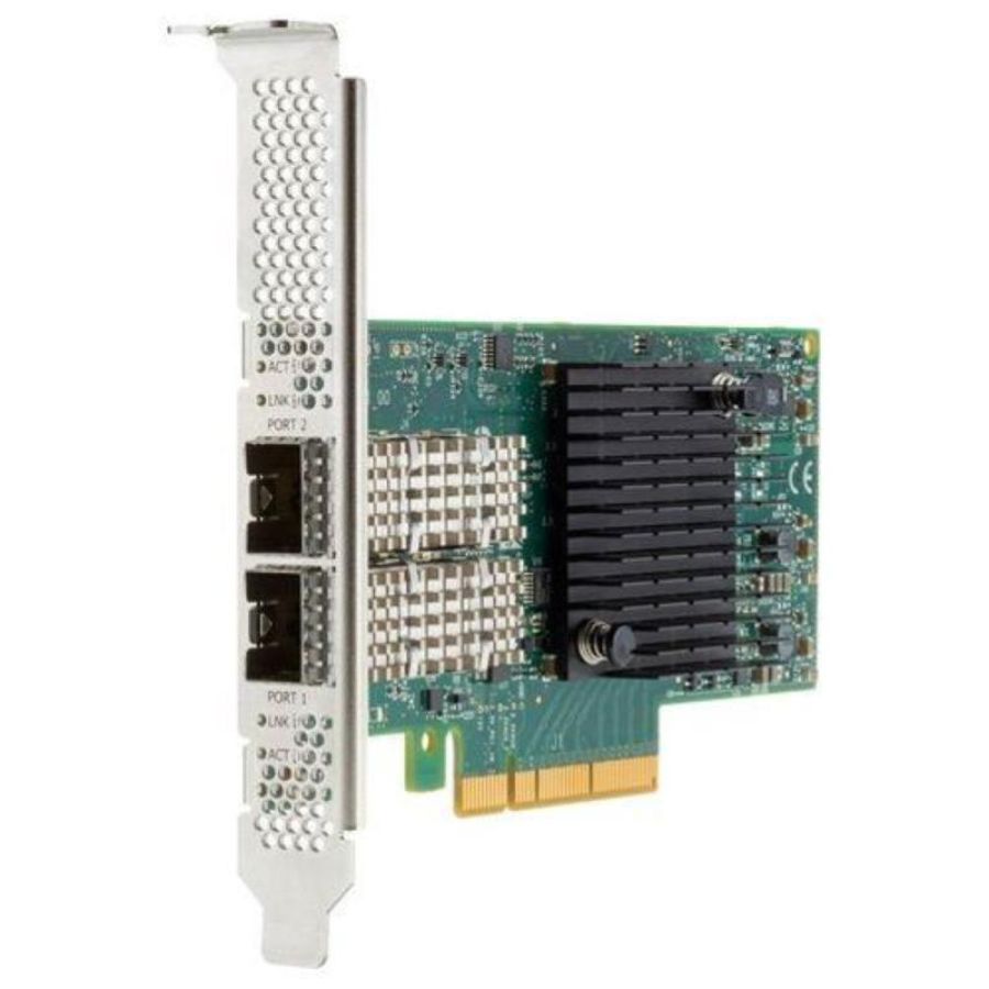 Hpe scheda di rete ethernet 10-25gb 2 porte sfp28 per server - componente pci express