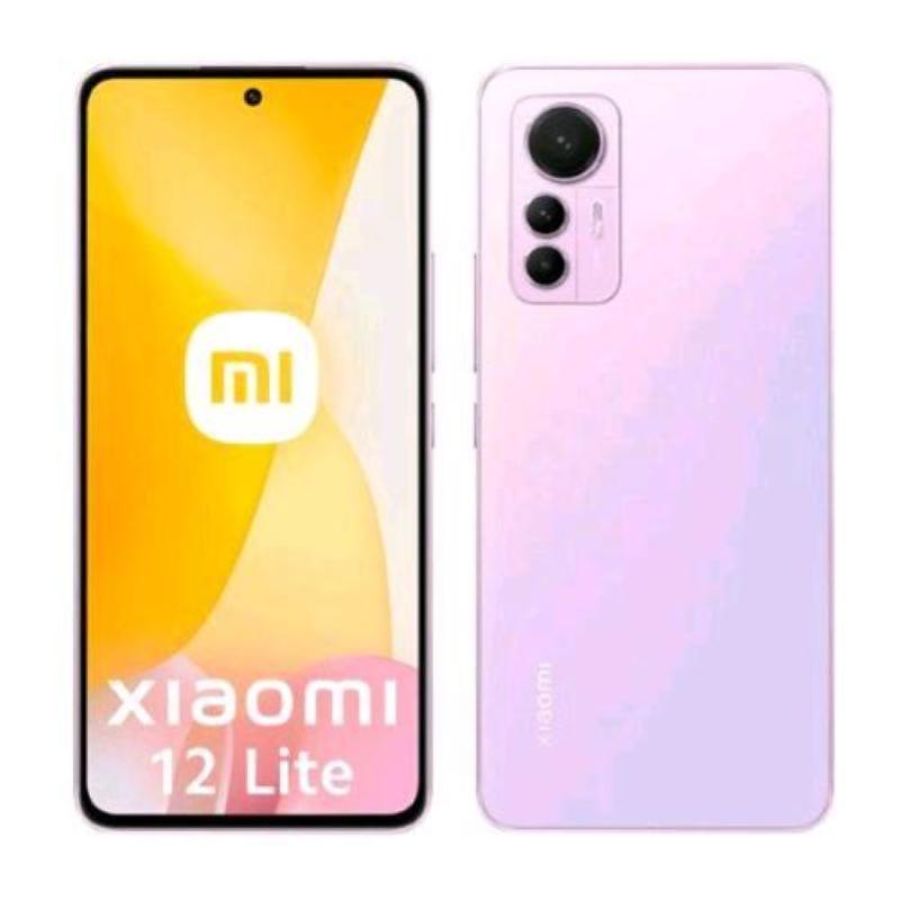 Xiaomi 12 lite 5g dual sim 6.55 octa core 128gb ram 8gb 5g europa pink