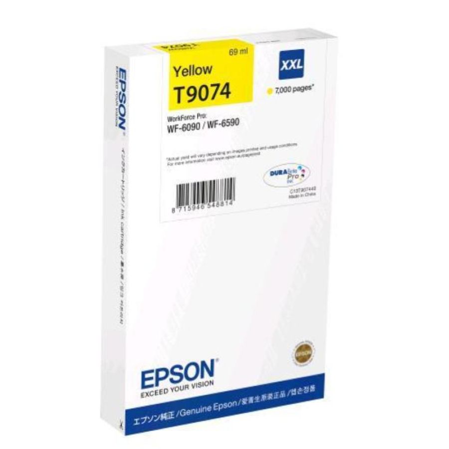 Epson c13t90744n cartuccia d`inchiostro originale resa extra elevata giallo