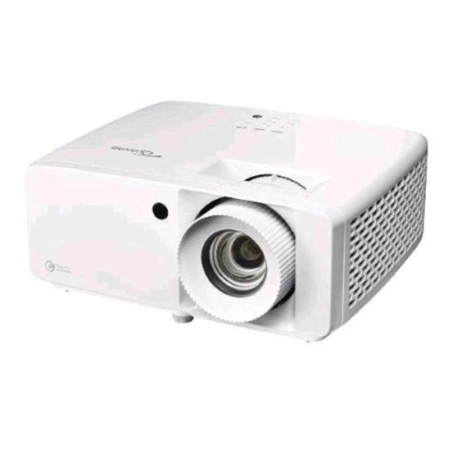 Optoma zk450 laser videoproiettore 4k ultra hd 3840x2160 dlp 300.000 :1 lan 4.200 ansi lumen bianco