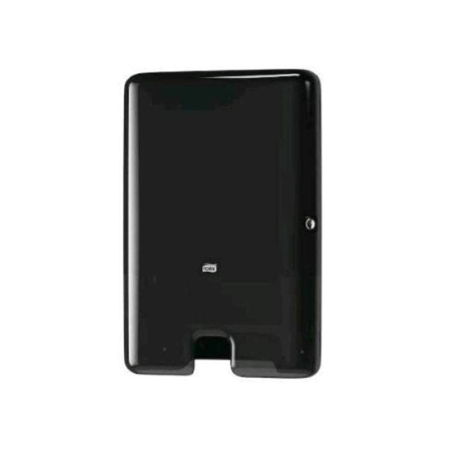 Tork dispenser per asciugami intercalti in plastica 44.4x10.2x30.2 cm nero