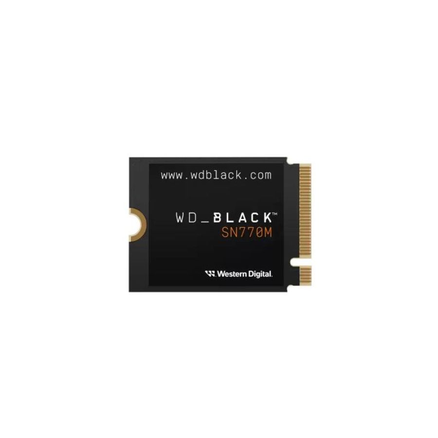 Western digital black sn770m ssd 2.000gb m2 2230 nvme pci express 4.0 tlc 3d nand lettura 5150 mb/s scrittura 4850 mb/s